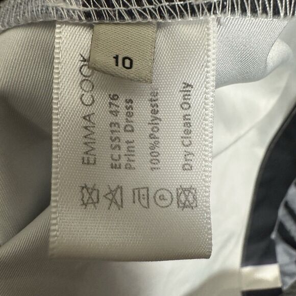 Emma Cook So Surreal Shift Dress Women 10 Pearls Floral Boat Neck Half Sleeve - Picture 9 of 13